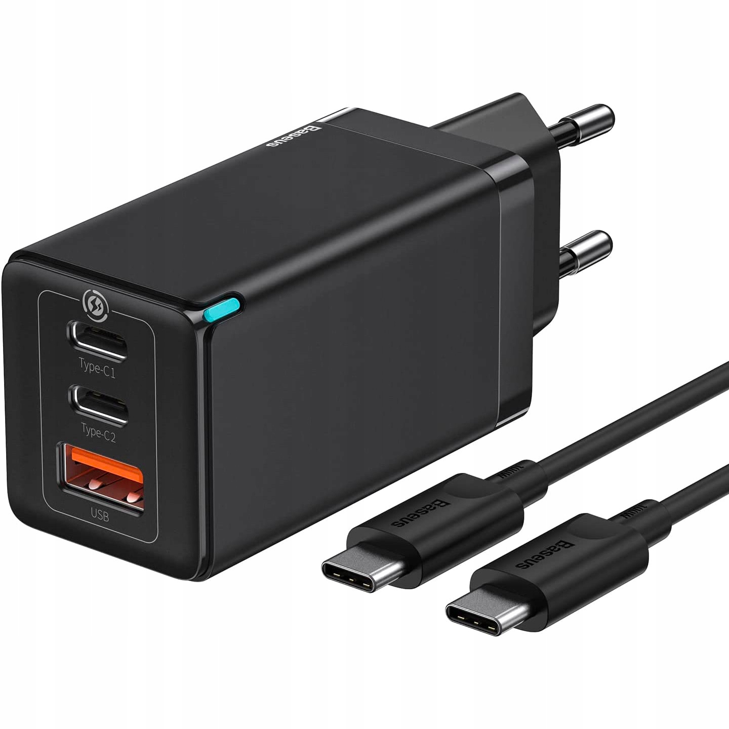 Baseus CCGP120201 univerzálna nabíjačka 3000 mA 5 V čierna